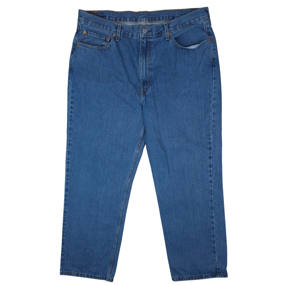 Levis 550 Jeans Mens 40x30 Blue Relaxed Fit Tapered Leg Medium Wash 2018 Classic